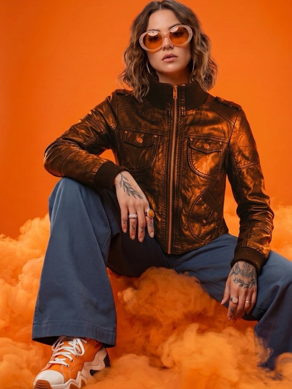 NWOT Bernardo Black Bomber Jacket